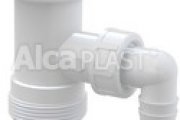 AlcaPLAST A30 mezikus 6/4" pro dřezové sifony s přípojkou na pračku/myčku