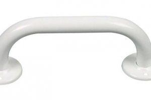 WHITE LINE - madlo k vaně 200 mm, průměr 20 mm, bílá
