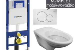 GEBERIT závěsný WC komplet do sádrokartonu T-06 Duofix 