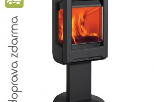 JOTUL F 167 s bočním prosklením, černý lak