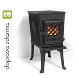 JOTUL F 602 ECO BP krbová kamna litinová, černý lak,  "DOPRAVA ZDARMA"