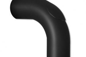 JOTUL kouřové koleno hladké 150/90°/tl.0,6mm - černý lak Senotherm