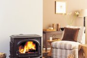 JOTUL F 500 ECO SE BP krbová kamna litinová, černý lak, dvířka bez ozdobných příček