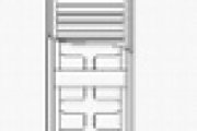KORAD radiator Klasik Ventil Kompakt 22VKP 600 x 1200 x 100 mm pravý, 2038 W (75/65°C), bílý