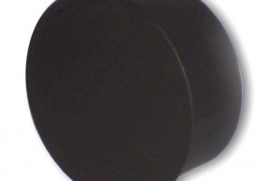 Komínová záslepka 120/ tl.1,5 mm - černá