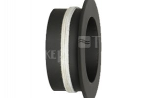 Redukce do keramických komínů s kroužkem 200/150/ tl.1,5mm - černá