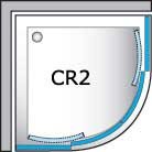 ROLTECHNIK CR2/1000, R550, stříbro, transparent