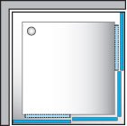 ROLTECHNIK CS2/800, bílá, transparent